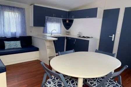 Mobil-home 4 pers. à Malgrat de Mar, terrasse & 2 barbecues : photo 5