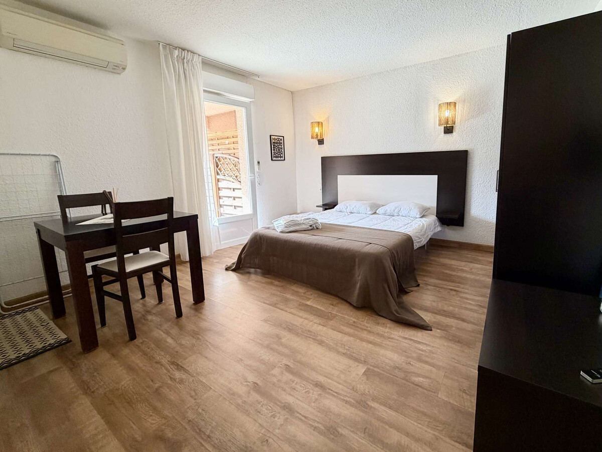 Studio 27 m² climatisé, piscine et terrasse à Saint-Florent - Photo 5