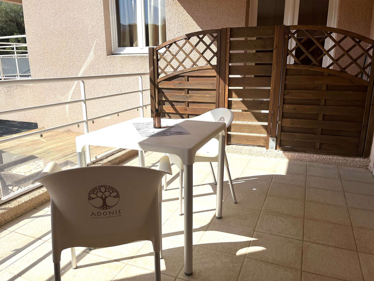 Studio 27 m² climatisé, piscine et terrasse à Saint-Florent - Photo 11