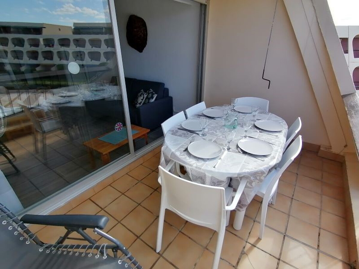 Appartement 2 pièces traversant Port Camargue, piscine - Photo 3