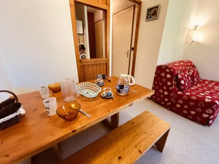 Studio pour 4 avec balcon, proche pistes, animaux admis à Vallandry - Photo 1