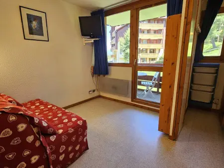 Studio pour 4 avec balcon, proche pistes, animaux admis à Vallandry - Photo 5