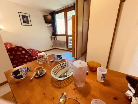 Studio pour 4 avec balcon, proche pistes, animaux admis à Vallandry - Photo 8