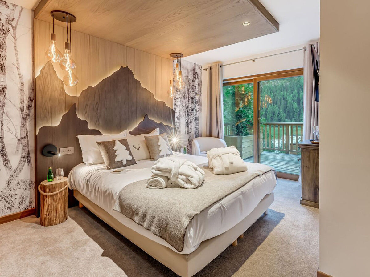 Chalet Les Sources de la Davie, 6 suites, piscine intérieure à Tignes - Photo 10