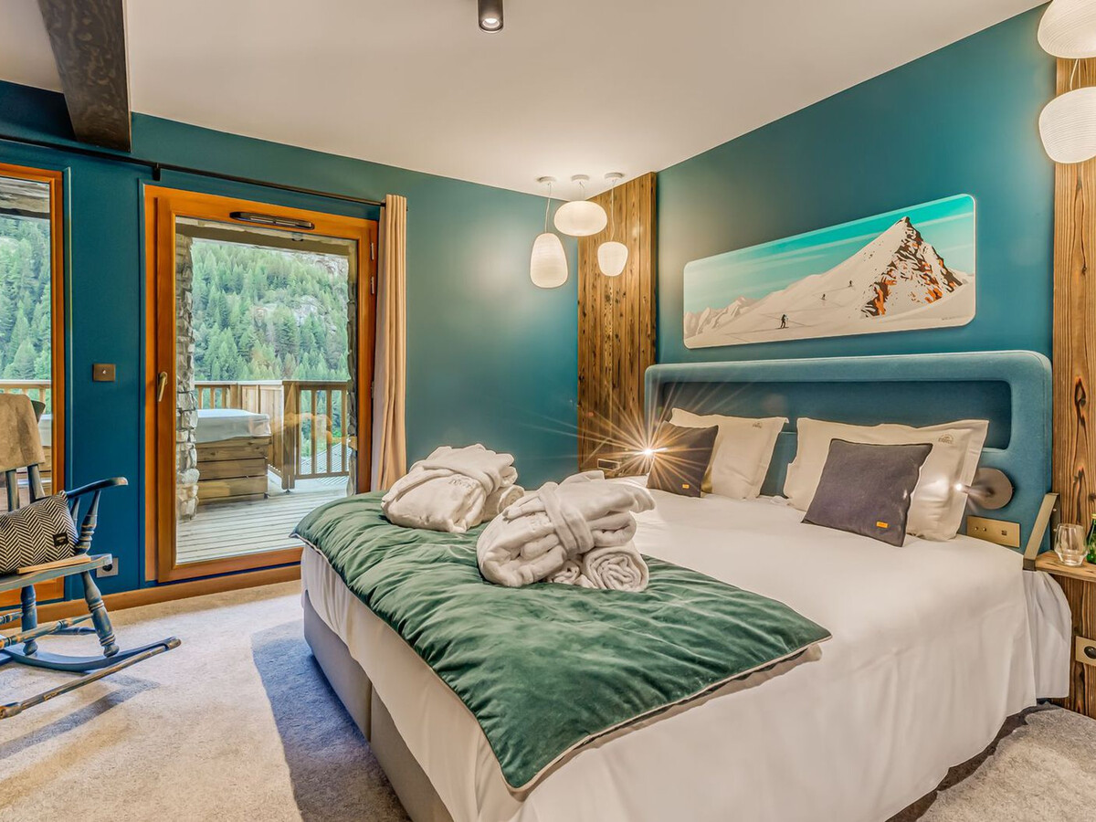 Chalet Les Sources de la Davie, 6 suites, piscine intérieure à Tignes - Photo 14