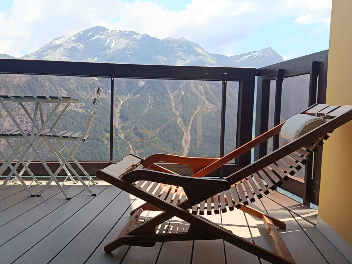 Appartement 3 pièces rénové, vue 360° montagnes - Photo 12