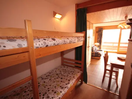 Studio cabine vue massif du Beaufortain, Les Saisies : photo 2
