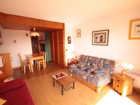 Studio cabine vue massif du Beaufortain, Les Saisies : photo 5