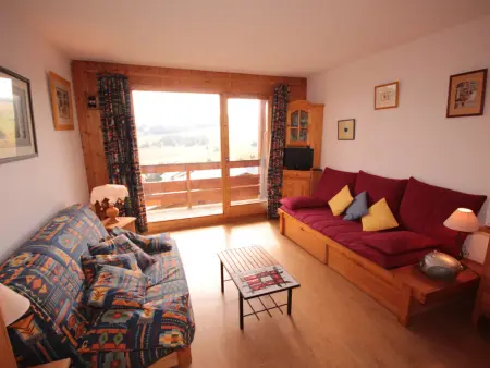 Studio cabine vue massif du Beaufortain, Les Saisies : photo 7
