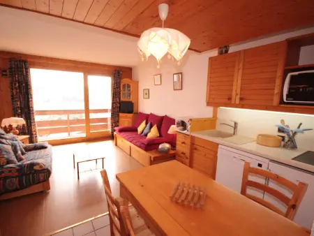 Studio cabine vue massif du Beaufortain, Les Saisies : photo 8