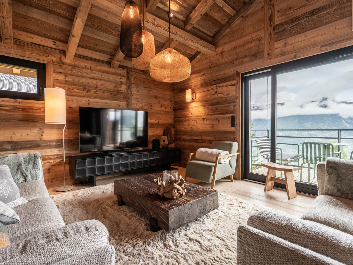 Chalet neuf 6 pièces, jacuzzi et sauna à La Plagne - Photo 1