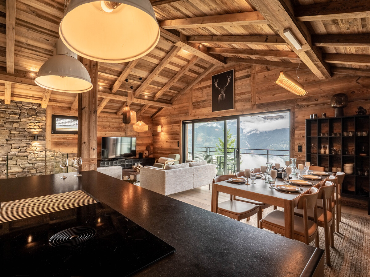 Chalet neuf 6 pièces, jacuzzi et sauna à La Plagne - Photo 2