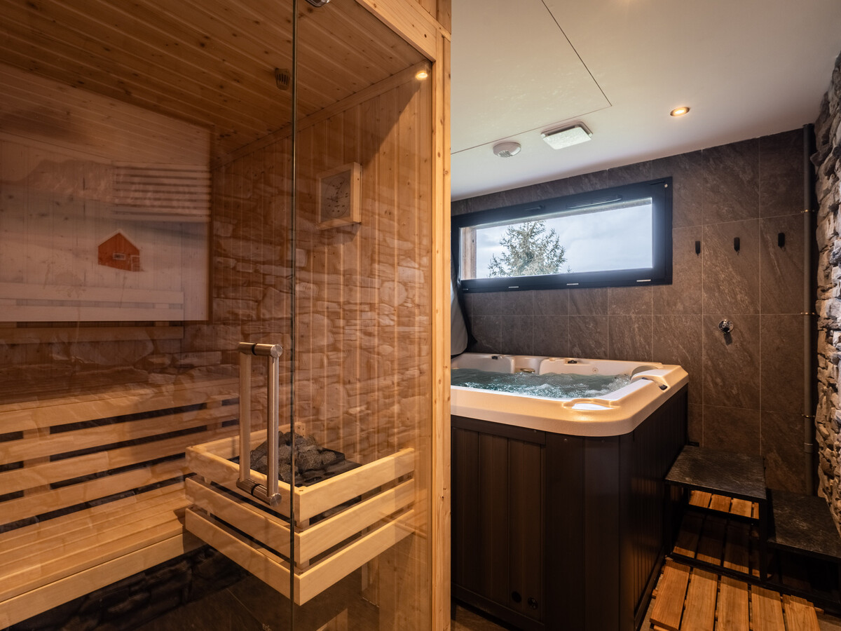 Chalet neuf 6 pièces, jacuzzi et sauna à La Plagne - Photo 12