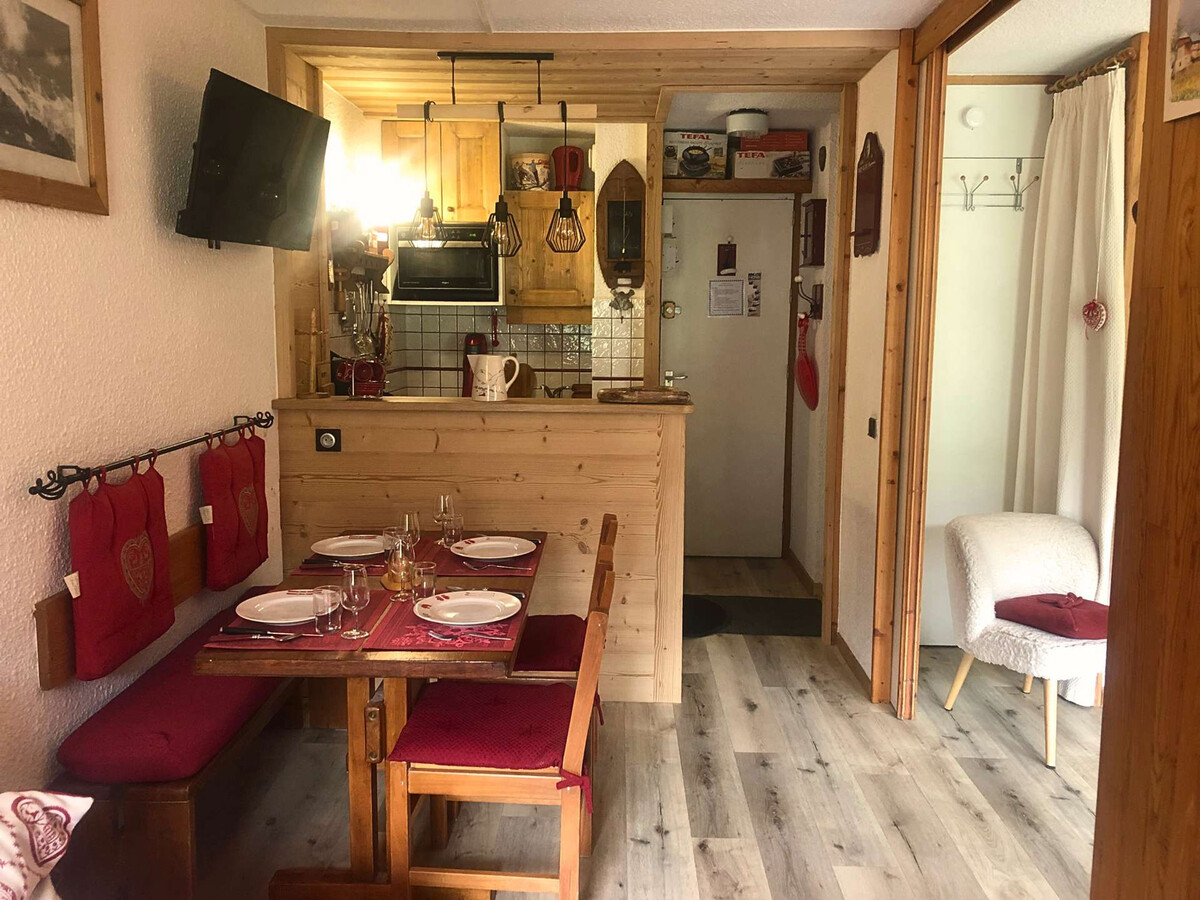 Studio 4 pers. pied des pistes, terrasse spacieuse - Photo 2