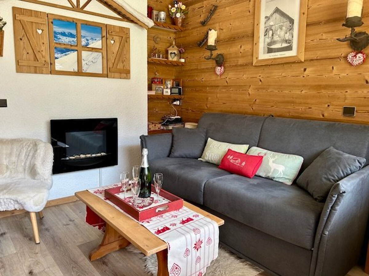 Studio 4 pers. pied des pistes, terrasse spacieuse - Photo 8