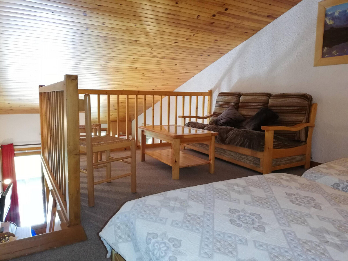 Appartement 44m² balcon vue pistes, animaux acceptés - Photo 8