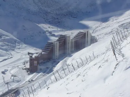 T2 cabine 6 pers. balcon sud face aux pistes - La Mongie : photo 11