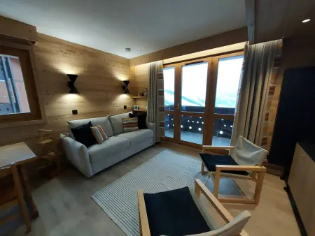 Duplex 3 ch. à Valmorel, animaux acceptés, Location Appartement 8 personnes à Valmorel - Photo 2