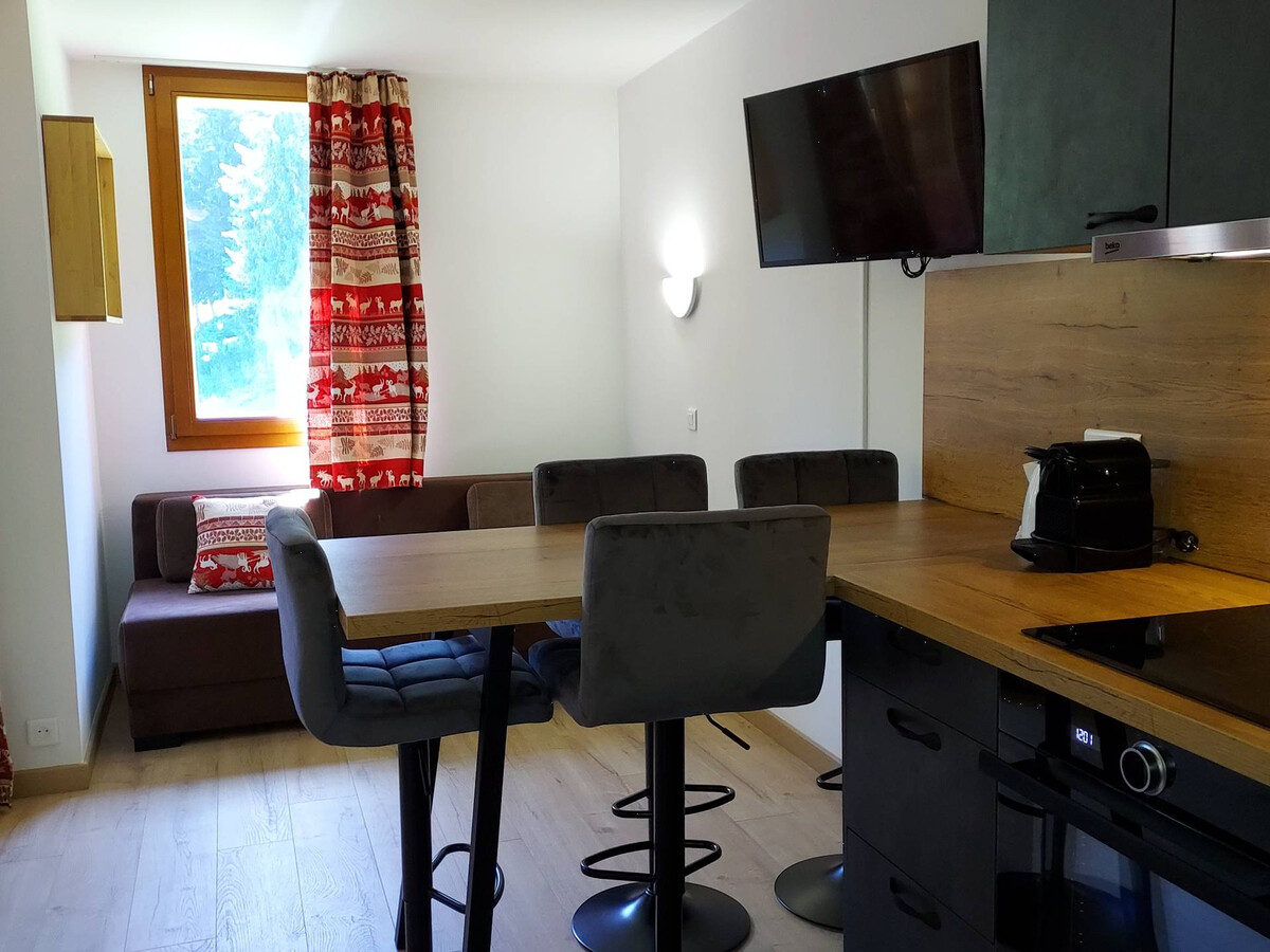 Studio 4 pers. aux pistes, balcon EST, animaux ok - Photo 4
