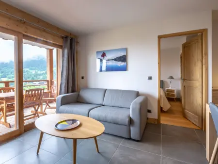 Location appartement à Valmorel, Appartement 3 pièces avec parking, Wi-Fi, animaux admis, à 50m des pistes à Valmorel