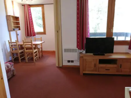 Studio 27m² divisible à 100m des pistes, Valmorel : photo 3