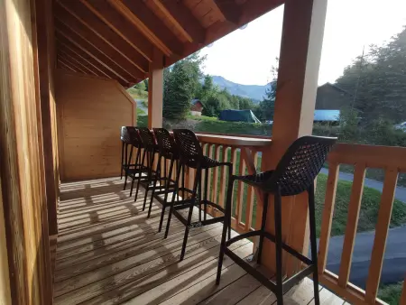 Appartement neuf pied de pistes, 7 pers, balcon vue montagne : photo 23