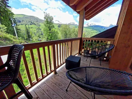 Appartement neuf pied de pistes, 7 pers, balcon vue montagne : photo 26
