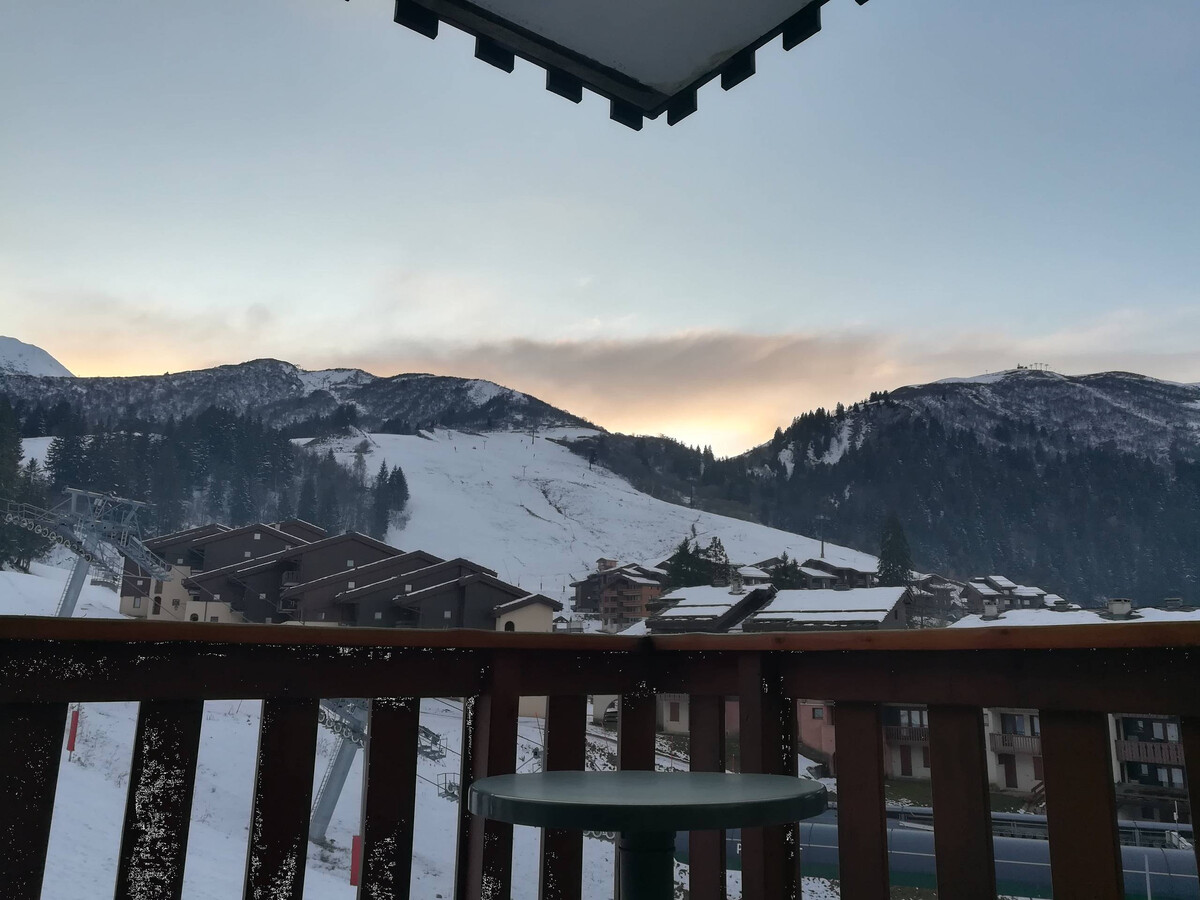 Apt ski aux pieds Valmorel, balcon sud, 32m² - Photo 11