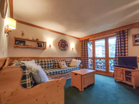 Location appartement à Valmorel, Appart cosy avec cuisine équipée, balcons à Valmorel