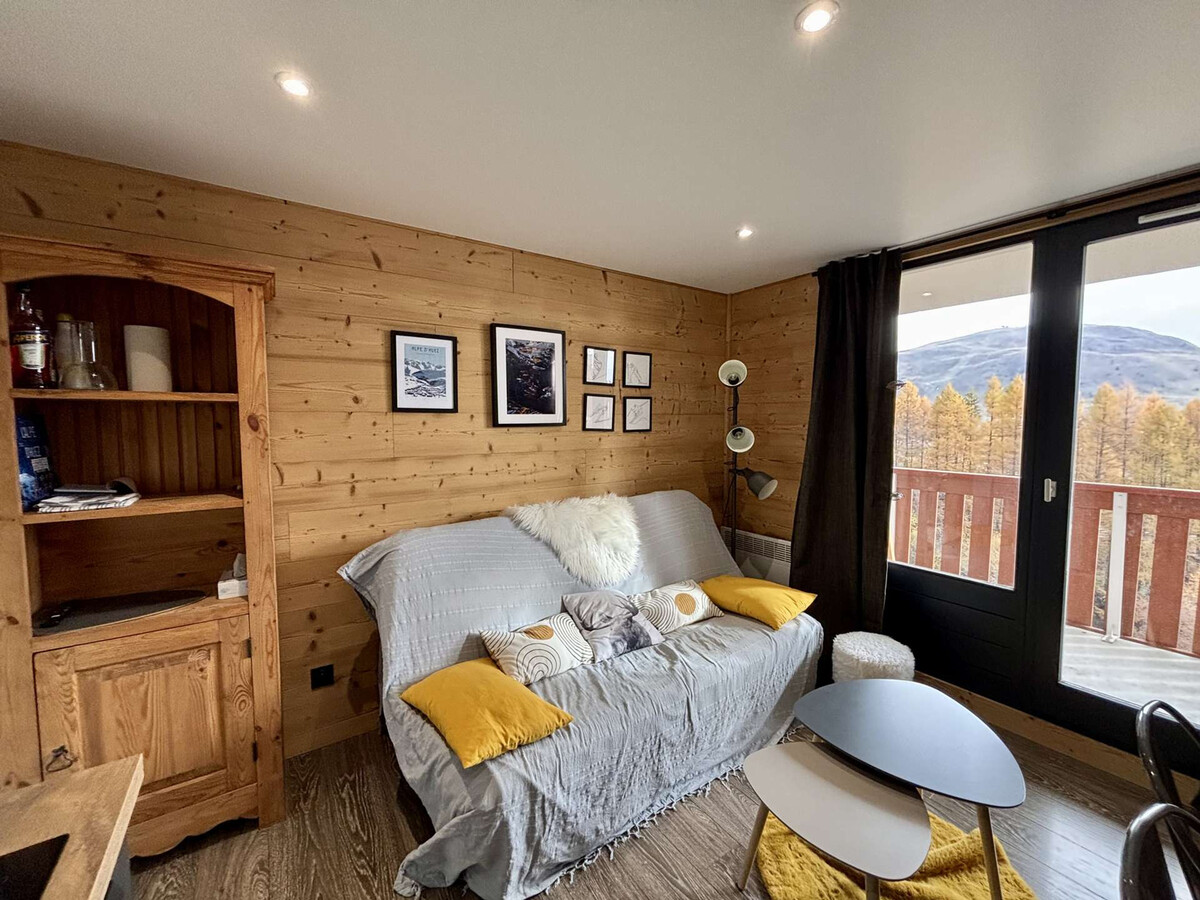 Studio 30m² 5 pers, piscine et balcon Sud - Alpe d'Huez - Photo 1