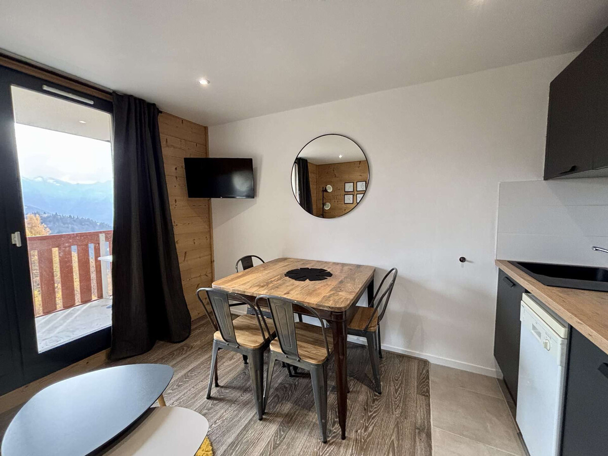 Studio 30m² 5 pers, piscine et balcon Sud - Alpe d'Huez - Photo 5