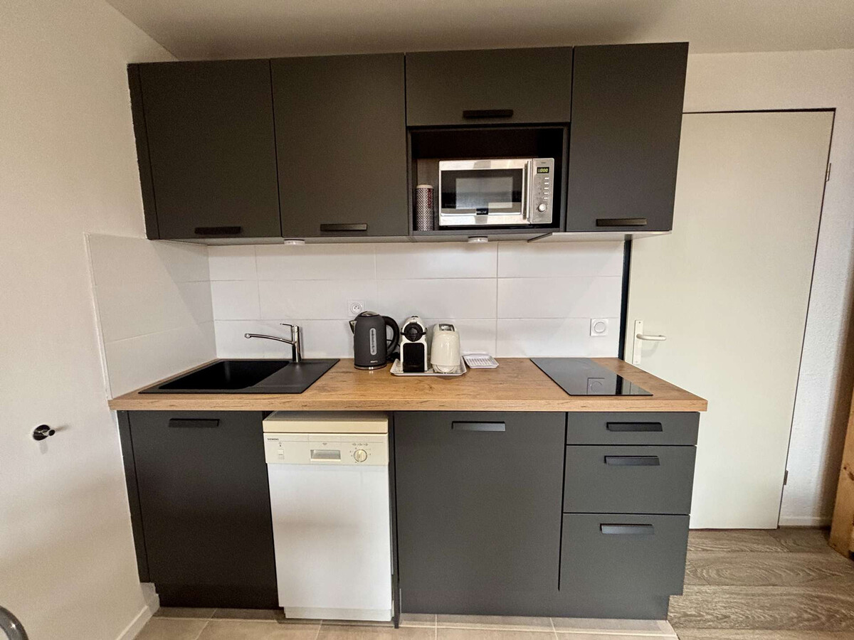 Studio 30m² 5 pers, piscine et balcon Sud - Alpe d'Huez - Photo 7