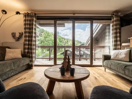 Location appartement à La Plagne Montalbert , Sublime Duplex Neuf pour 12 pers, Centre Station, à 100m des Pistes, Balcons ensoleillés