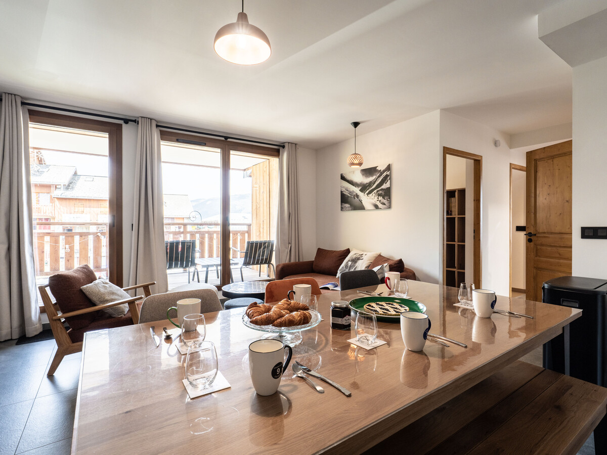 Appartement 75 m² à 20 m des pistes, La Plagne Montalbert - Photo 1