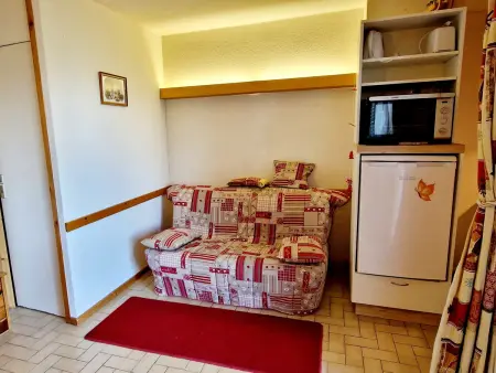 T2 26 m² avec terrasse plein sud, 200 m des pistes : photo 2