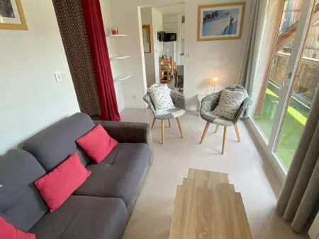 Appartement cosy 8 pers. à Superdévoluy, pistes à 200 m : photo 2