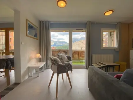 Appartement cosy 8 pers. à Superdévoluy, pistes à 200 m : photo 3