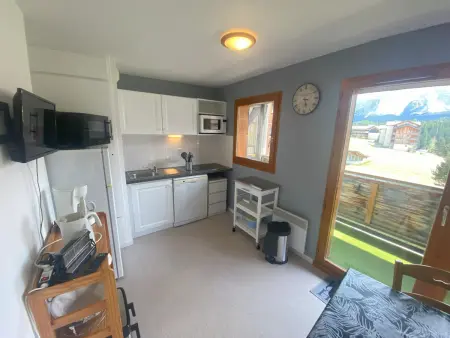 Appartement cosy 8 pers. à Superdévoluy, pistes à 200 m : photo 4