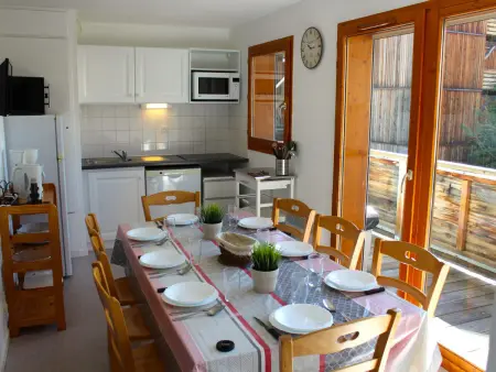 Appartement cosy 8 pers. à Superdévoluy, pistes à 200 m : photo 5