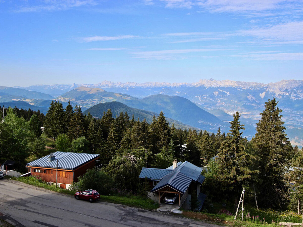 Studio cabine 27m² Chamrousse, terrasse ouest vue vallée - Photo 9