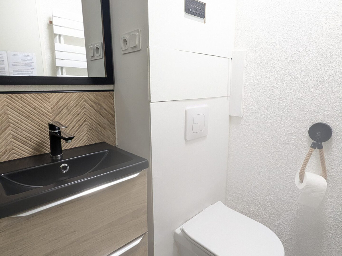 Studio cabine 24m² au pied des pistes, balcon sud - Photo 7