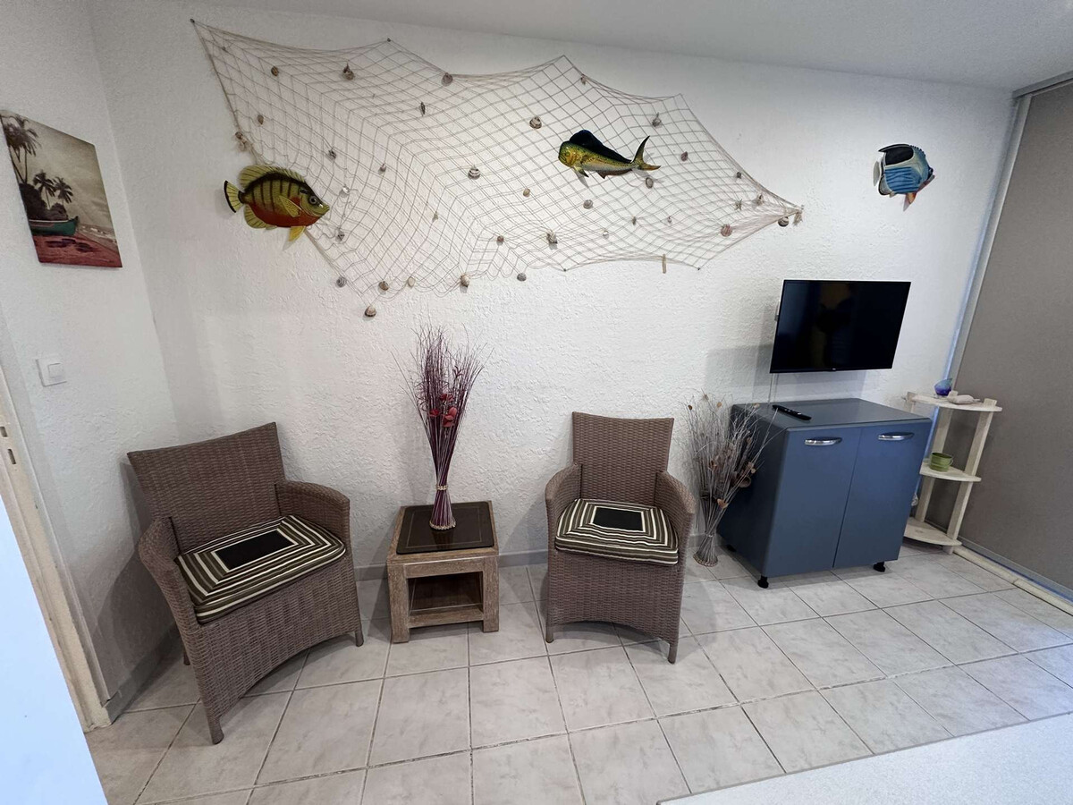 Studio 30m² climatisé à 50m de la plage, Port Camargue - Photo 6