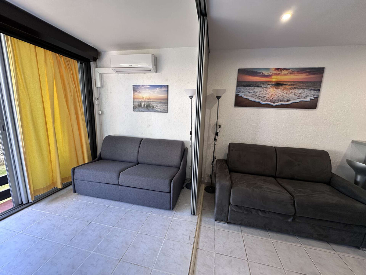 Studio 30m² climatisé à 50m de la plage, Port Camargue - Photo 7