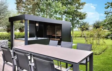 Villa 360 m² avec jacuzzi et sauna, 10 personnes : photo 13