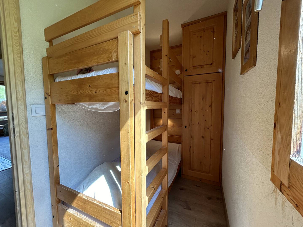 Appart 2 pièces Méribel Mottaret, balcon, pieds des pistes - Photo 9