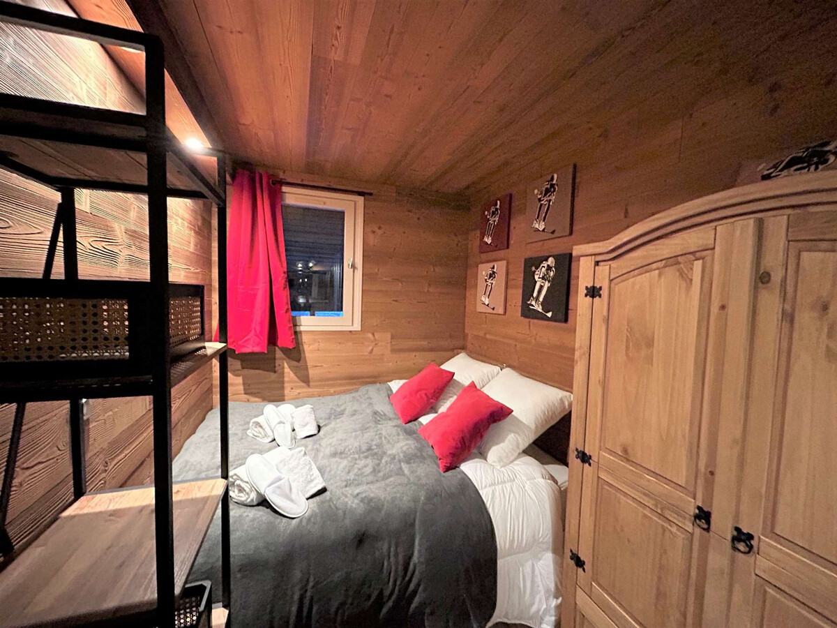 Appartement 10 pers, 5 chambres, balcon Sud à Méribel - Photo 4