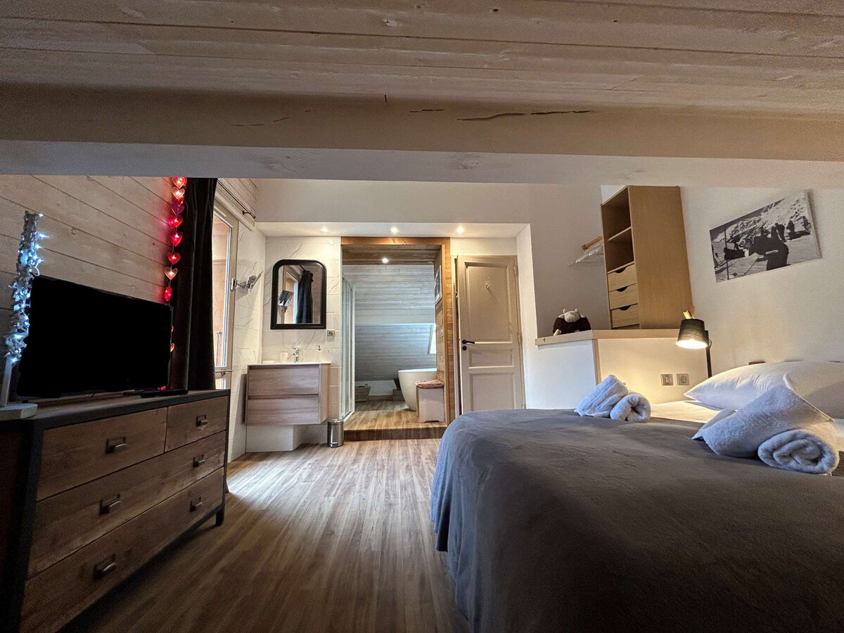 Appartement 10 pers, 5 chambres, balcon Sud à Méribel - Photo 8