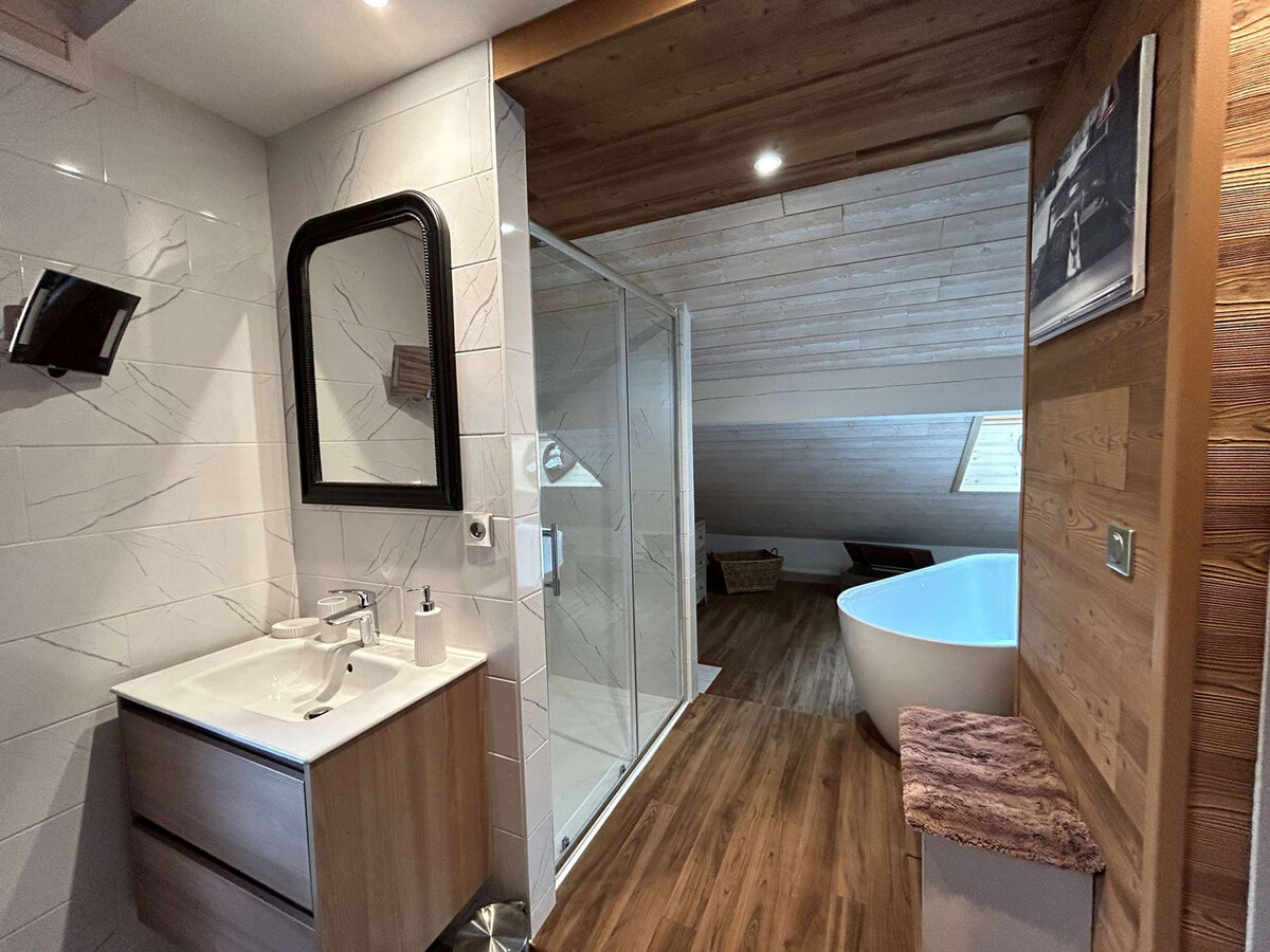 Appartement 10 pers, 5 chambres, balcon Sud à Méribel - Photo 9