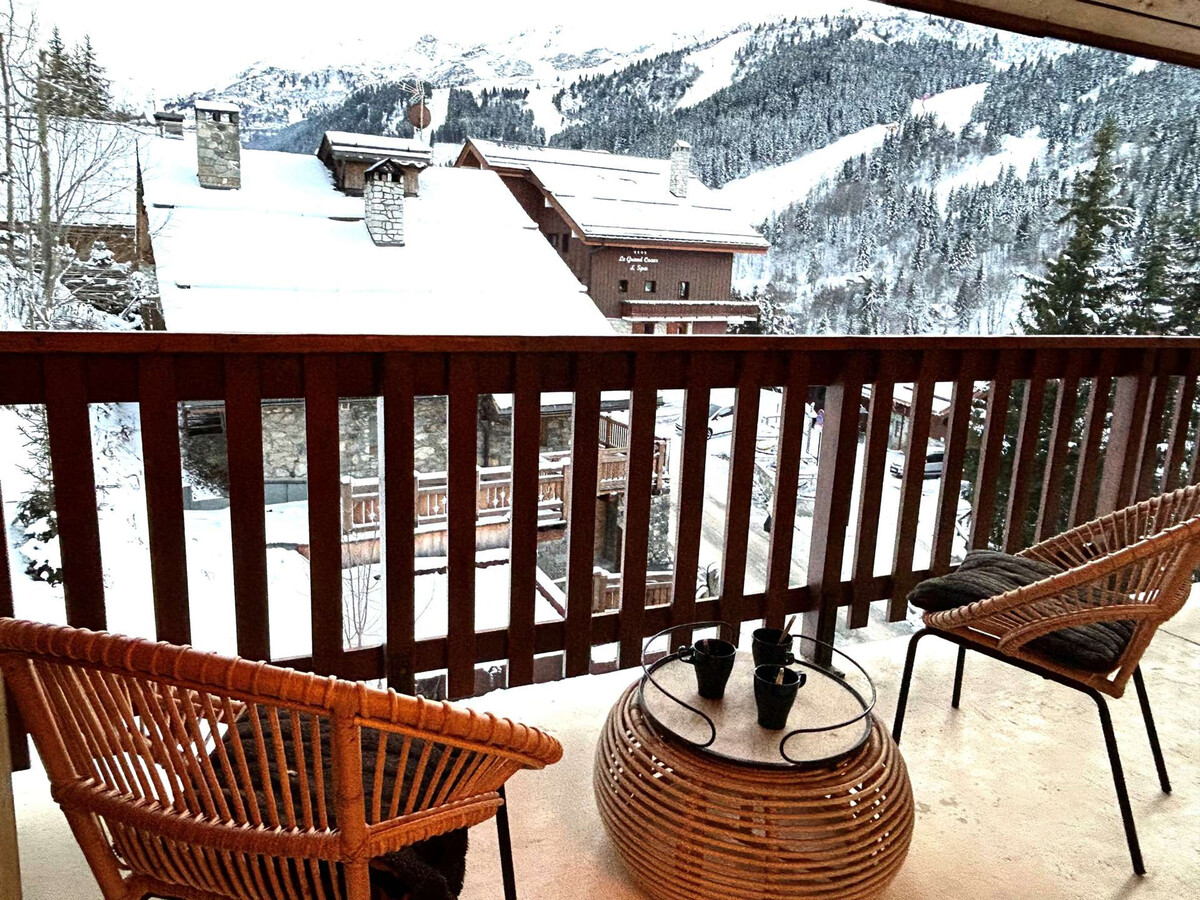 Appartement 10 pers, 5 chambres, balcon Sud à Méribel - Photo 15