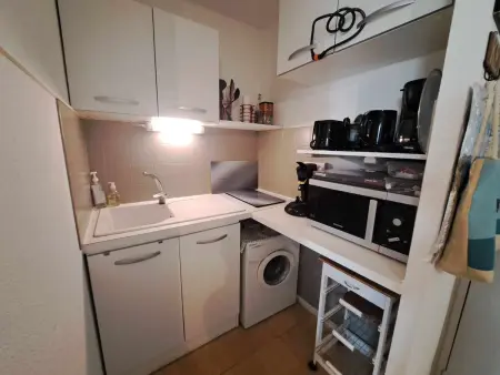 Apt RDC avec accès direct plage, grande terrasse, cuisine équipée, PARKING - Photo 9